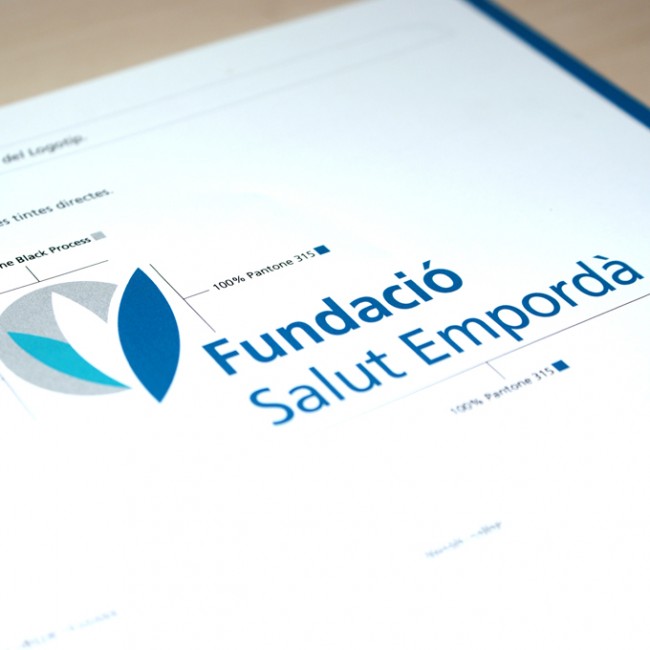 Design d'image corporative de la Fundació Salut Empordà