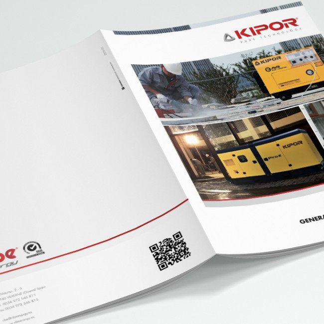 Ribe Energy. Catalogue des produits Kipor.